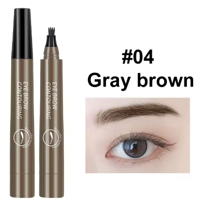 Eyebrow Pen Waterproof Pencil Long Lasting Professional Fine Sketch Liquid Eye Brow Pencil
