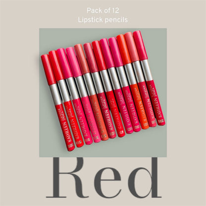 KATHLEEN Lipstick Pencil 12 Pcs Set