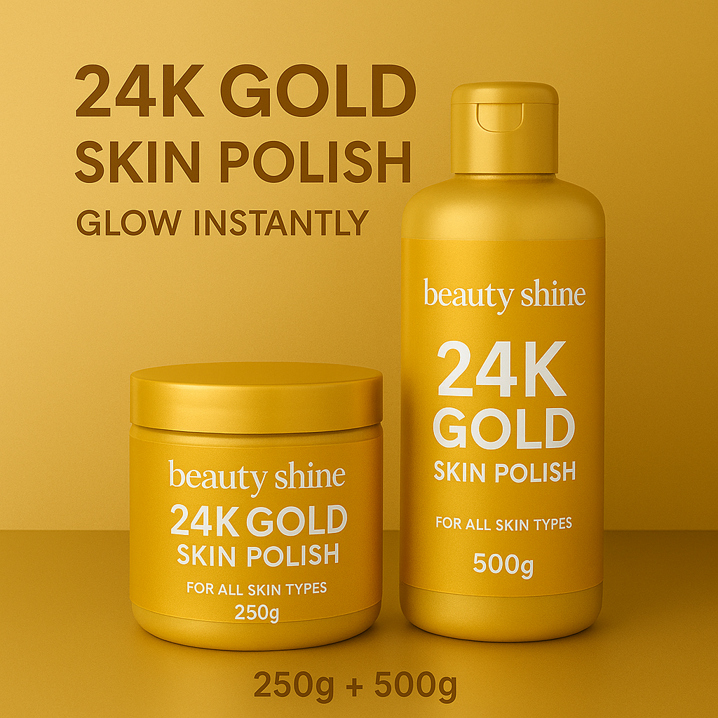 24k Gold Skin Polish + Zafrani Beauty Cream Free 🎁 With 100% Results