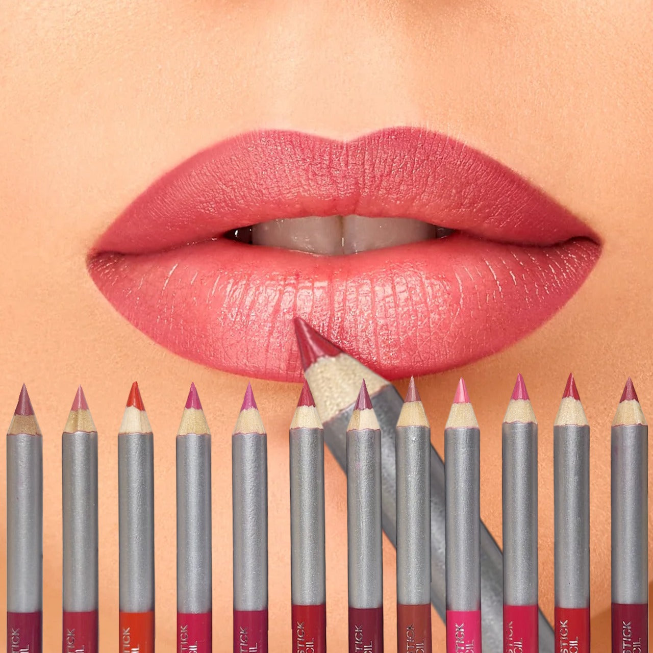 KATHLEEN Lipstick Pencil 12 Pcs Set